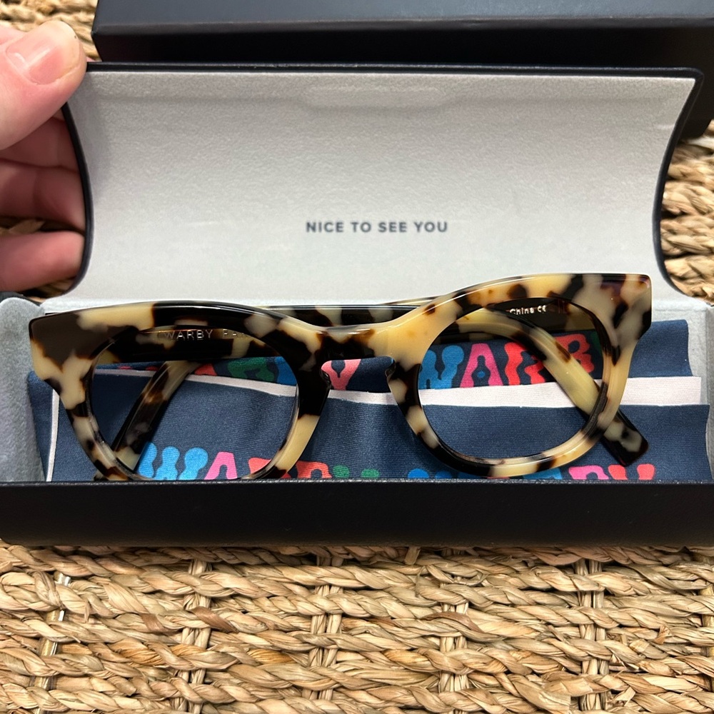 Warby Parker Unisex Kimball Tortoise Shell Glasses Frames Eyeglasses